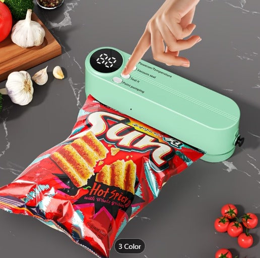 USB Rechargeable Portable Multi-Function Mini Vacuum Sealer