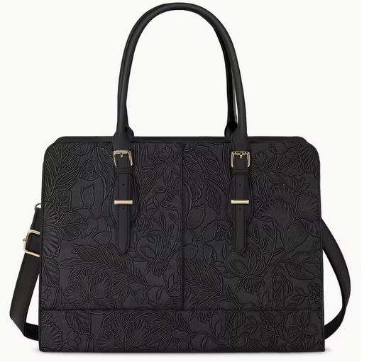 Women's Faux Leather Laptop Bag