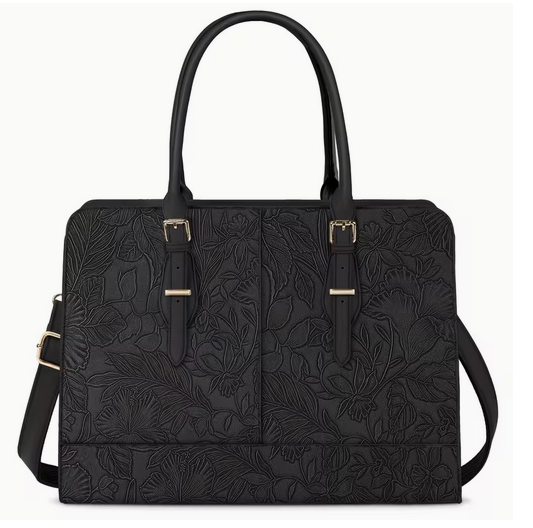 Women's Faux Leather Laptop Bag