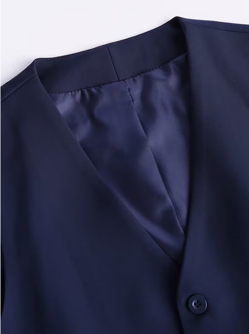 Women's Sleeveless V-Neck Blazer