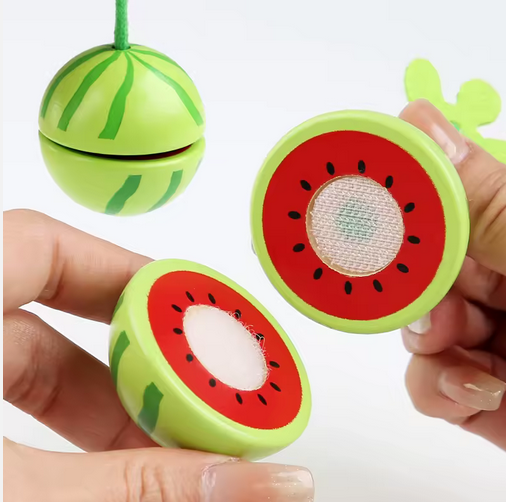 Montessori Wooden Cutting Fruits Toy Set - TA0001